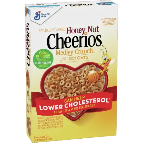 Honey nut cheerios medley crunch, front of package